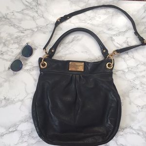 Marc by Marc Jacobs Black Leather Hobo Bag